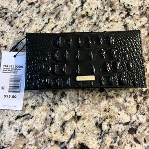 Brahmin Cordelia Checkbook Cover with one in Black